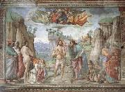 Domenicho Ghirlandaio Taufe Christ oil painting